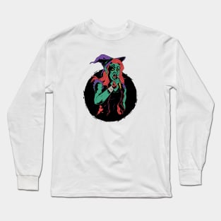 Punk Rock Witch Long Sleeve T-Shirt